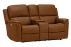 Henry Leather Power Reclining Loveseat